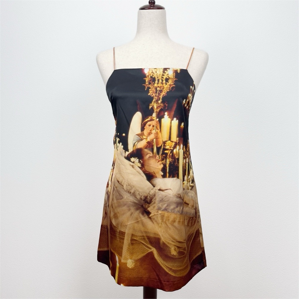 Forever‎ 21 x Romeo & Juliet Dress Womens M Slip Dress Romantic Gothic 90s Y2K